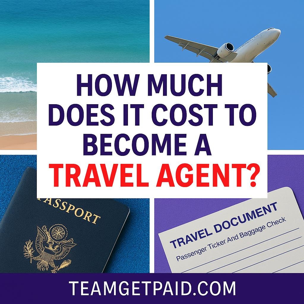 How Much Does It Cost to Become a Travel Agent