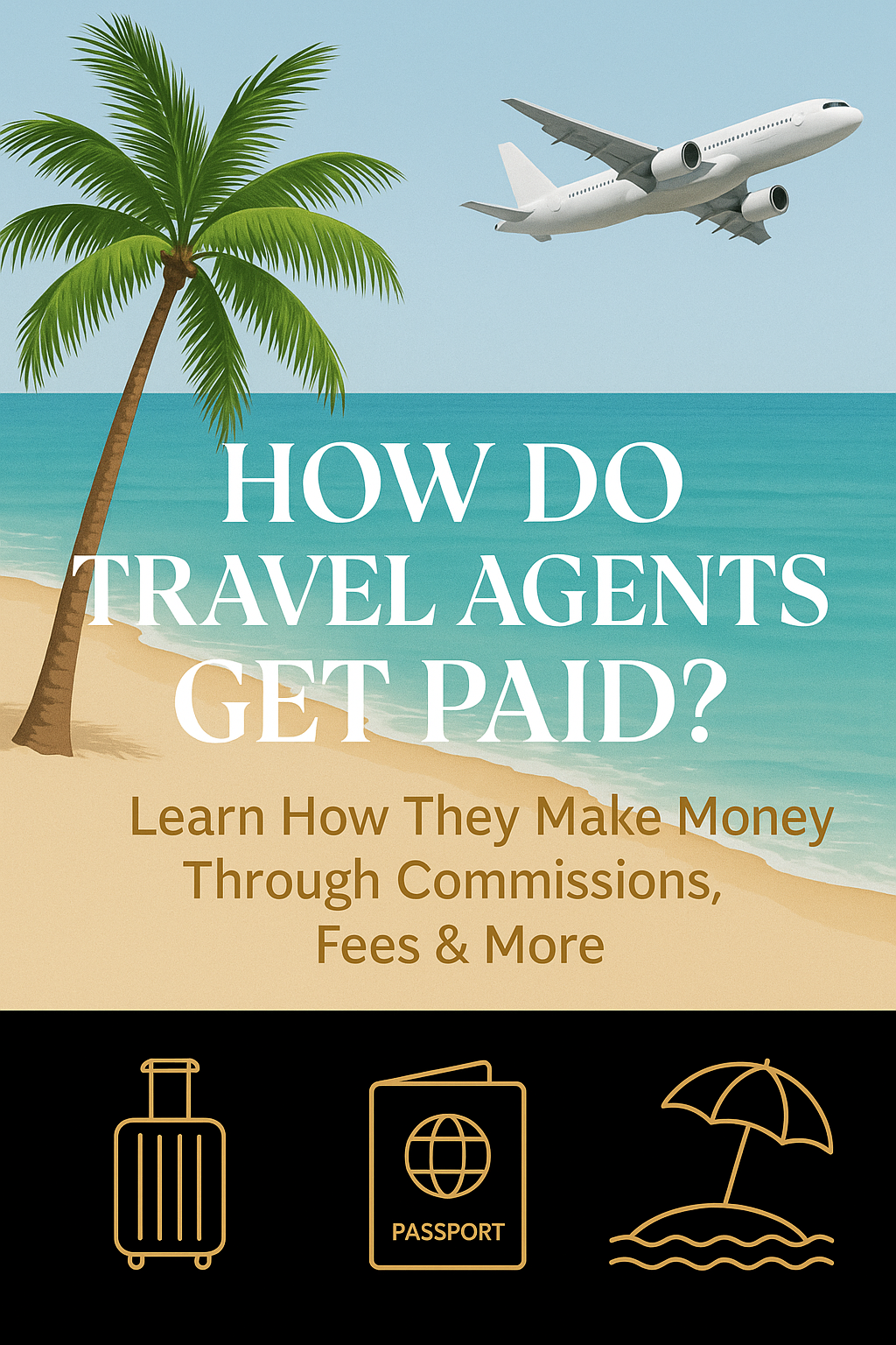 how do travel agents get paid