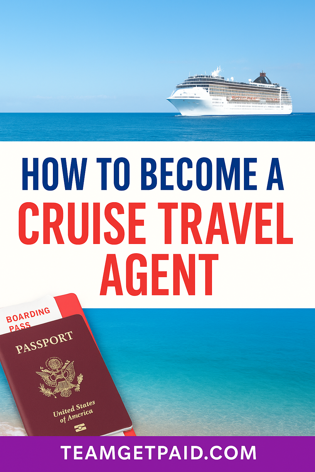 how to become a cruise travel agent