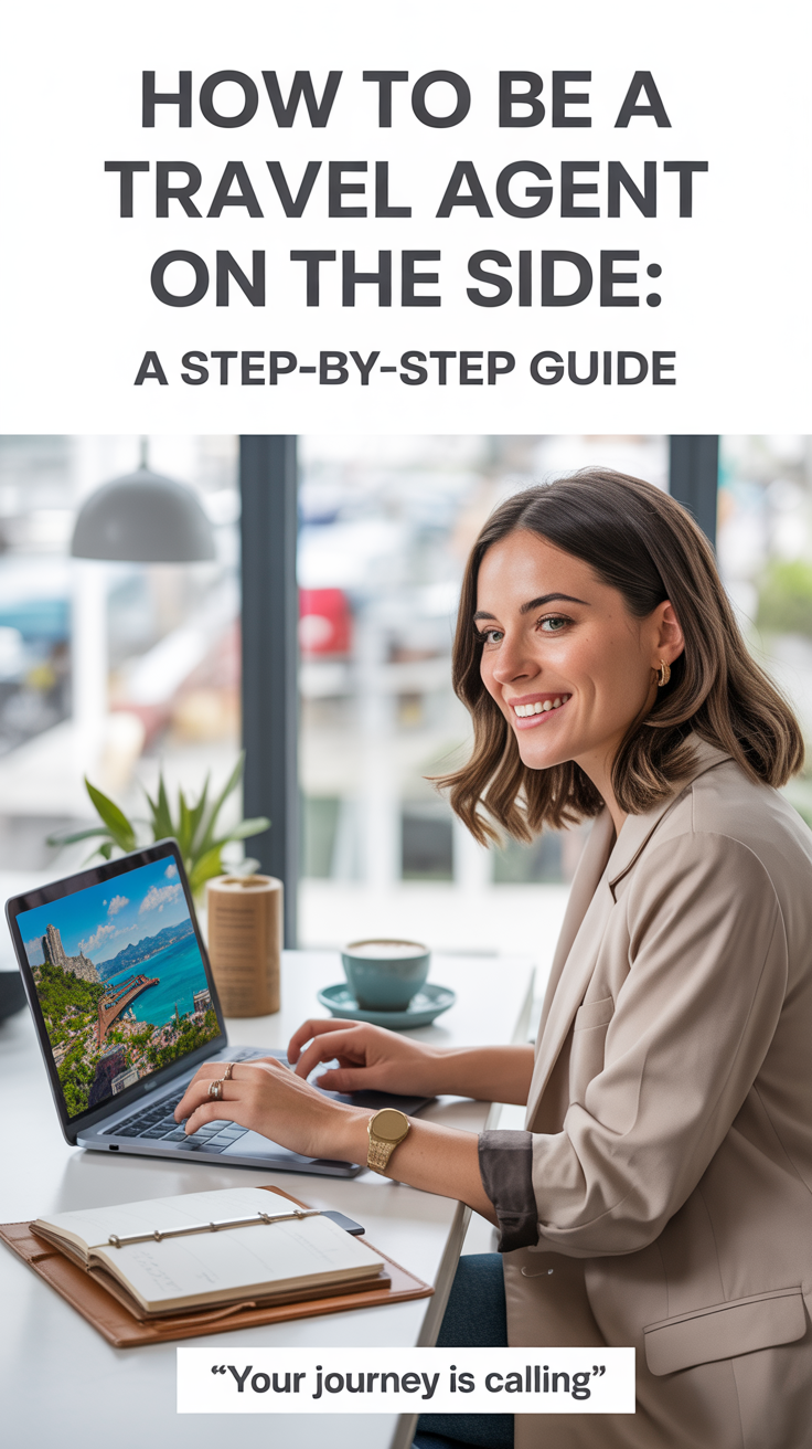how to become a travel agent as a side hustle